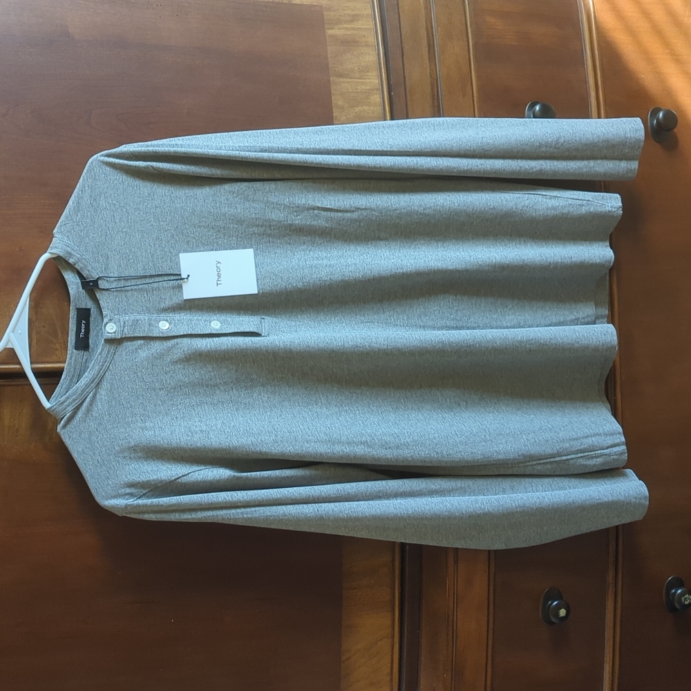 Theory Henley Style LS Shirt